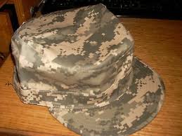 Us Army Acu Camo Fatigue Cap Military Hat Rothco 4511 Large