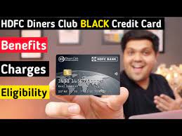 hdfc bank diners club black credit card