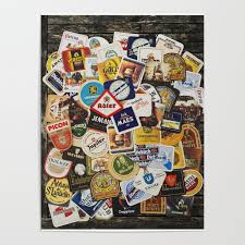 Beer Coasters Poster By Benjamin Dupont