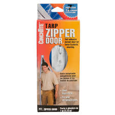 Well read our diy guide to help get you started. Homax Cinchtite 7 Ft Tarp Zipper Door 7970 The Home Depot Canada