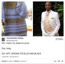White and gold or blue and black? What Thedress Color You See Says About You According To Science