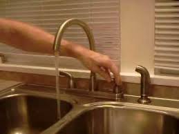 how to fix slow rless kitchen faucet
