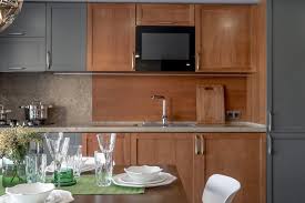 kitchen tv under cabinet cabinet door