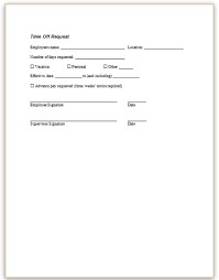Employee Time Off Request Form Pdf Major Magdalene Project Org