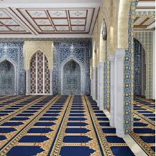 polyester mosque prayer carpet china