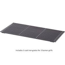 cast iron grilling grate