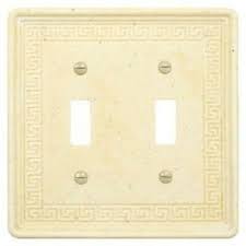 wall switch plate cover toggle double