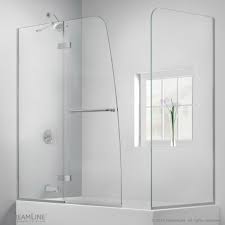 aqua ultra hinged tub door with return