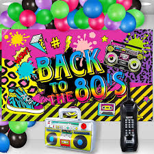 party decorations back to the 80s