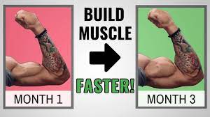 how to build muscle faster 3 science