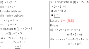 Um dieses gleichungssystem zu lösen, gibt es unterschiedliche methoden, die oft widersprechen sich die gleichungen aber. Lineare Gleichungssysteme 2 Gleichungen 2 Variablen Mathe Brinkmann