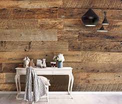 3d Wood Grain Wallpaper Brown Wall