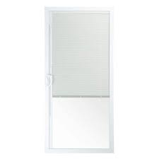 White Vinyl Sliding Patio Door