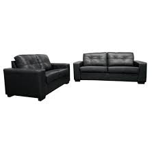 conjunto sofá de couro zafira 3 e 2