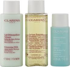 set clarins make up removal trio cl