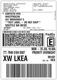 ify fedex labels with zebra printer