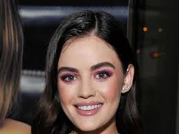 lucy hale matched her eyeshadow to her