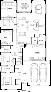 Bedroom Single Y House Plan