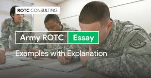 army rotc essay exles with