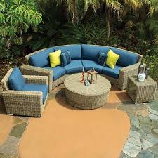 Aspen Curved Sofa Sets Outdoor Wicker
