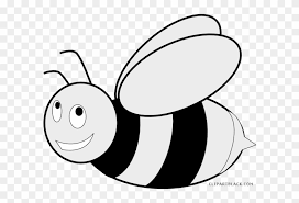 Creepy crawlies looks exceptionally beautiful when they flutter around in the garden. Honey Bee Animal Free Black White Clipart Images Clipartblack Bumble Bee Coloring Pages Free Transparent Png Clipart Images Download