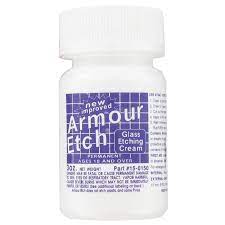 armour etch glass etching cream 3