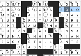 nyt crossword puzzle