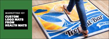 marketing 101 custom logo mats from