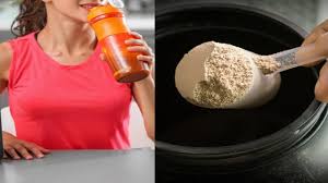 your protein powder with milk or water