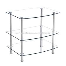 Tempered Glass Tv Stand