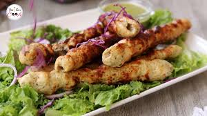 how to make reshmi kabab at home with