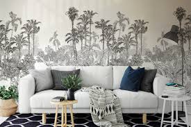 Toile Jungle Leopard Wallpaper Mural By
