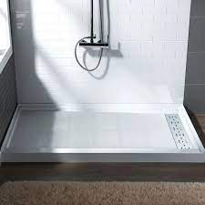 alcove solid surface shower pan base