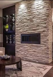 Beige Stone Stacking Wall Tiles Size