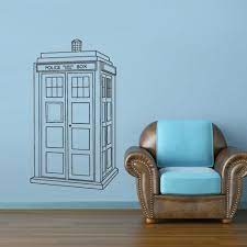Tardis Wall Decal Doctor Who Police Box