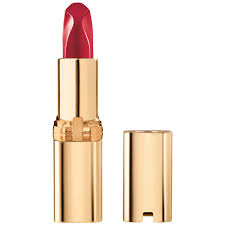 paris makeup colour riche red lipstick