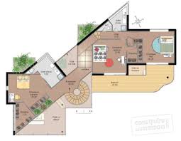plan de maison maison d architecte 1