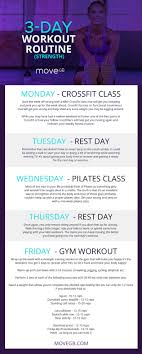 3 day workout routine for women