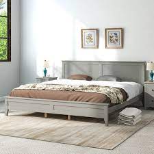 Solid Wood Platform Bed Frames With