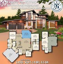 Modern House Plan With Private Bedrooms