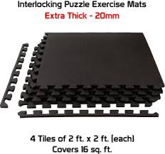 fitsy interlocking exercise mats 20mm