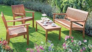 Homebase Wooden Garden Table 52