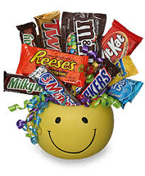 candy bouquet gift basket in rochester