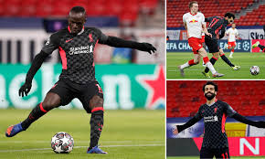 Liverpool give their flagging season a timely boost by beating rb leipzig to reach the last eight of the champions league. Rb Leipzig 0 2 Liverpool Mohamed Salah And Sadio Mane Score In Champions League Win Daily Mail Online