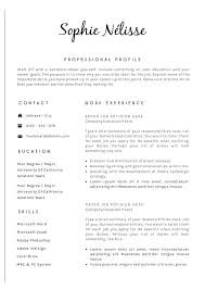 Resume Layout Example Layout Cv Layout Examples 2018 Mazard Info
