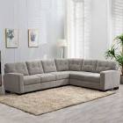 Modern Fabric Sectional, Grey  Annadale