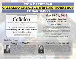     CALLALOO CREATIVE WRITING WORKSHOP   BARBADOS   callaloo tamu edu City Academy