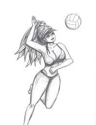 Artemis explains that venus and earth are twin planets of about the same size and weight, that venus is her. Hirokazezz On Twitter My Second Pencil Drawing Of A Volleyball Player Anime Manga Mangaart Pencilart