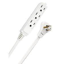 flat plug extension cord