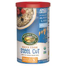 quick cook steel cut oats organic